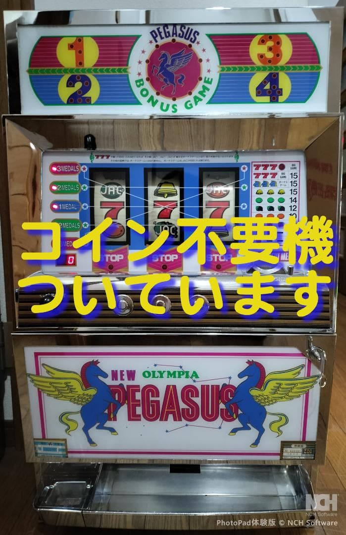 そら様専用】パル工業☆ニューペガサス【コイン不要機付】1.5号機