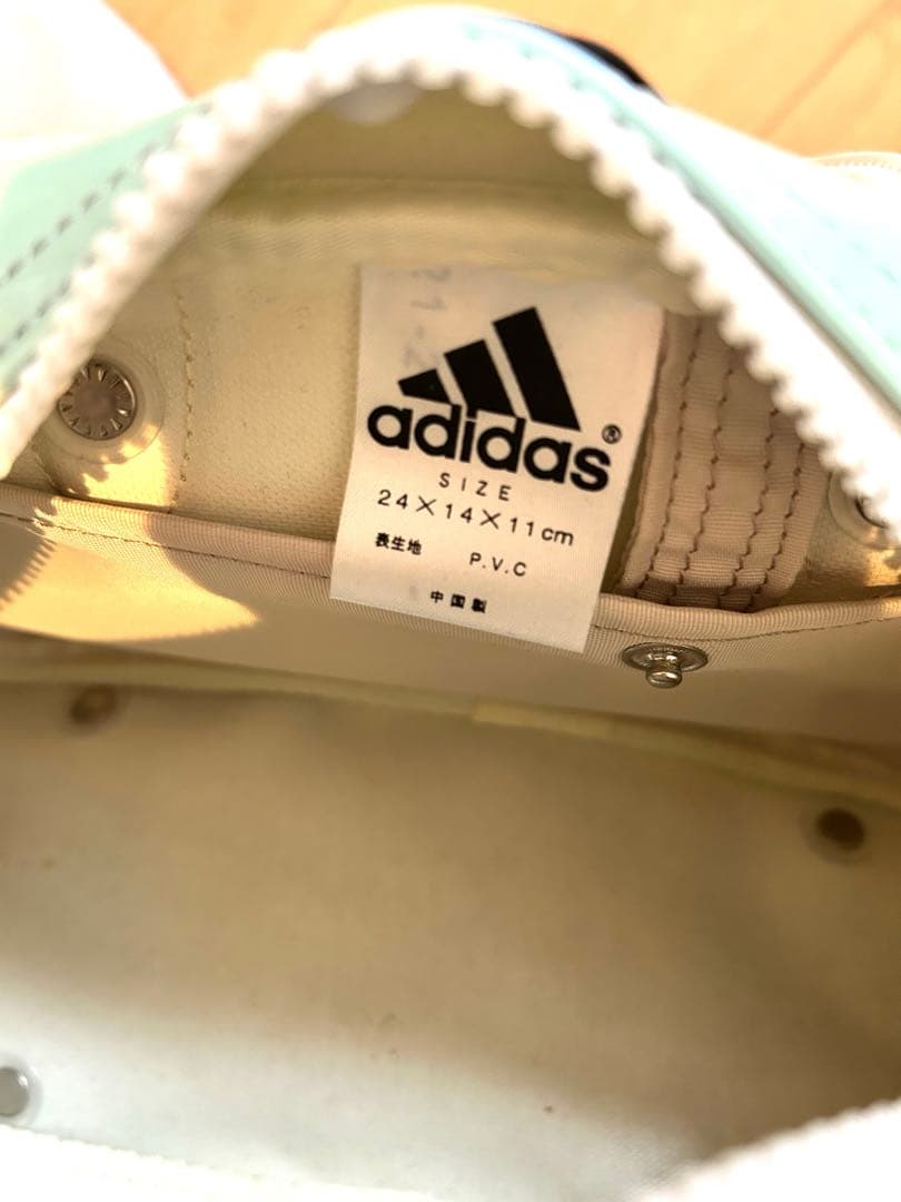 adidas アディダス ミニボストンバッグ ミントグリーン エナメルy2k