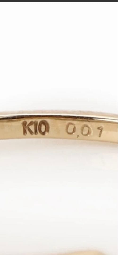 専用です。 透かし模様 ゴールドリング ダイヤモンドLilas（リラ