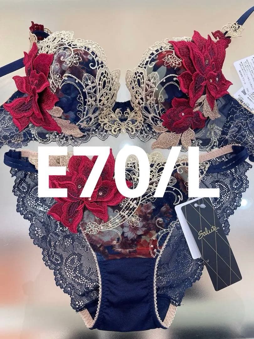 ラスト❗️サルート⭐️90グループ⭐️KO⭐️E70/M⭐️上下2点⭐️新品タグ付き❗️ サルート☆*:.｡限定09グループ☆.｡.:*☆ | Salute by WACOAL/AMPHI