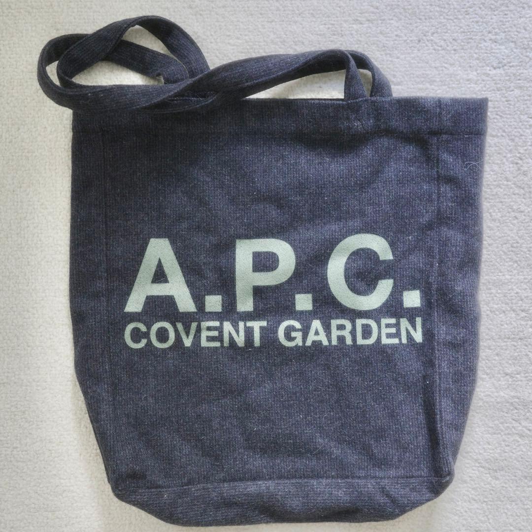 A.P.C. 限定エコバッグ A P C エコバッグ ショッパー フランス パリ 限定柄｜Yahoo!フリマ（旧