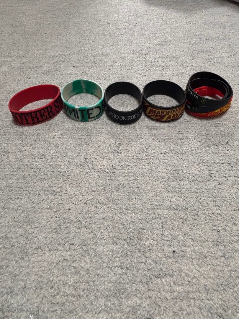 ラバーバンド20個セット ラババン ワンオク マイファス SiM - メルカリ