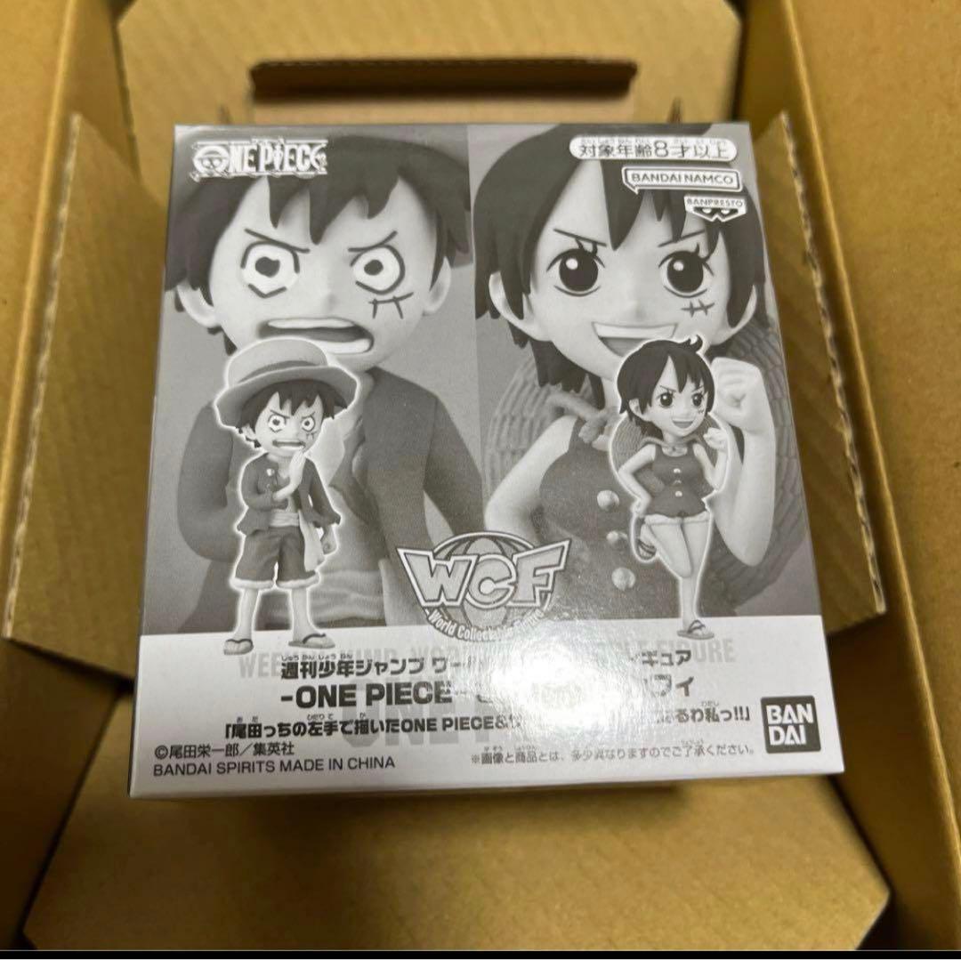 ジャンプ34号 応募者全員サービス ワンピース ルフィ 2体セット