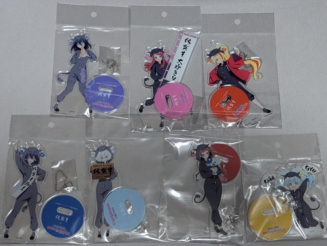 ゾンビランドサガ 佐賀牛 ＪＡ コラボ特典 アクリルスタンド 全種 コンプ ふ*】様 ゾンビランドサガ 二階堂サキ限定 アクリルスタンド 佐賀牛JA