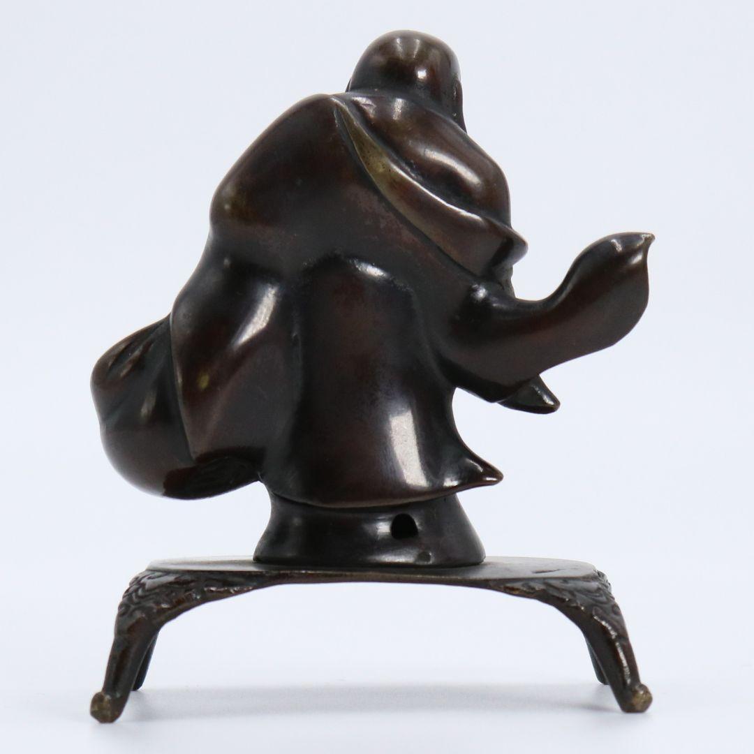 中国 唐銅 布袋像 置物 V90 SS1 - メルカリ