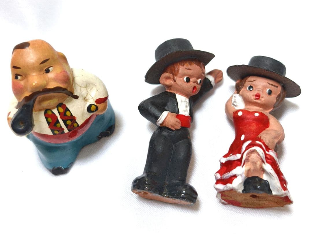 昭和レトロ人形 11点 まとめ ソフビ キューピー くるみ割り人形 こけし