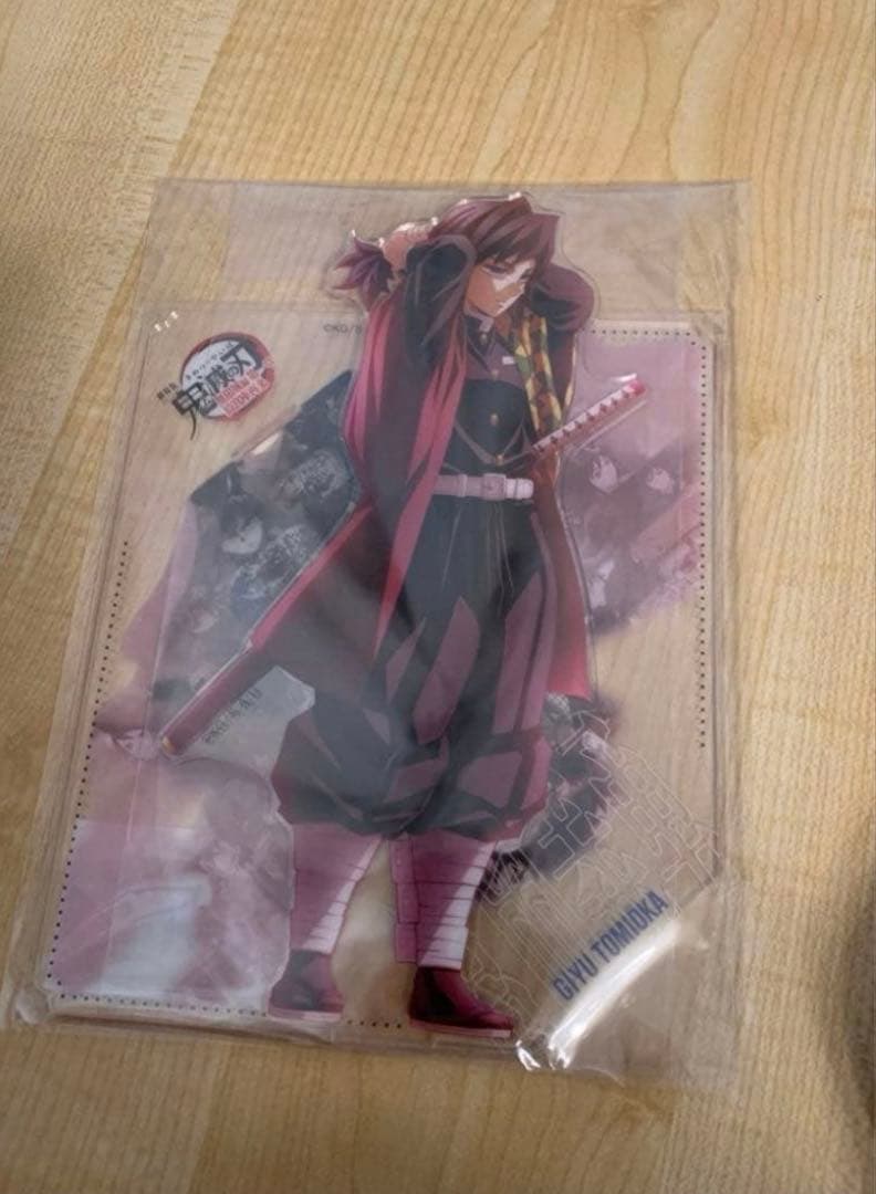 鬼滅の刃 戦支度イラストコラージュアクリルスタンド　冨岡義勇と栗花落セット