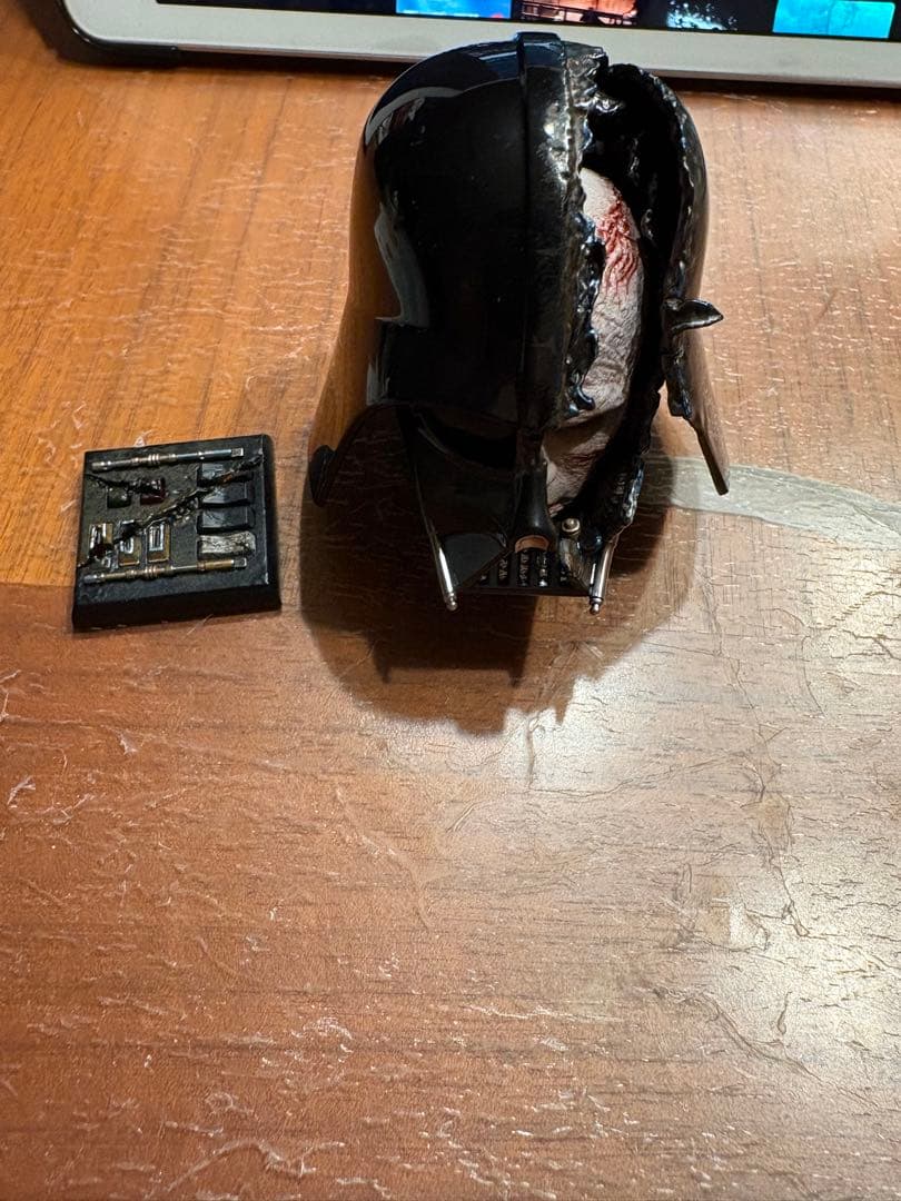 ホットトイズ ダースベイダー dx28 ヘッド Hot toys DX28 Star Wars Obi-Wan Kenobi 1/6th scale Darth Vader