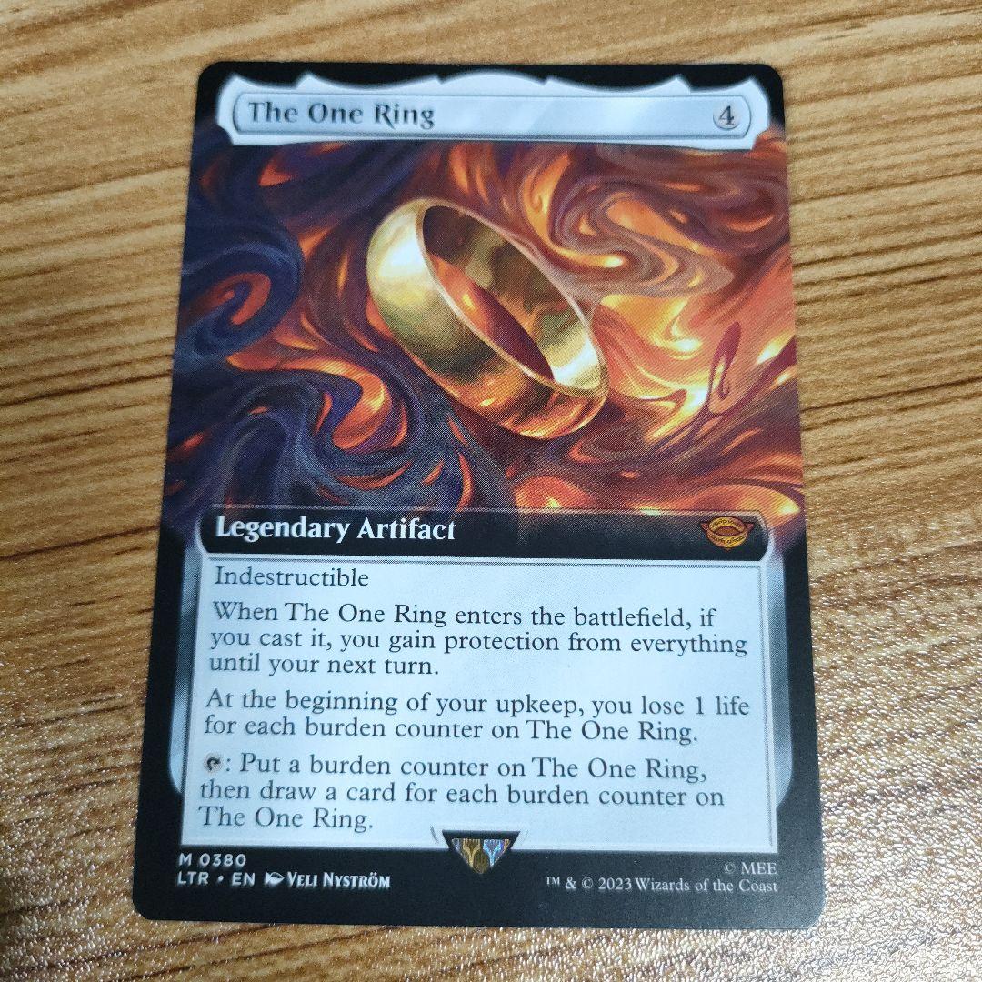 MTG 一つの指輪 英語 拡張アート B MTG 一つの指輪 英語 拡張アート B MTG 一つの指輪 英語 拡張アート B