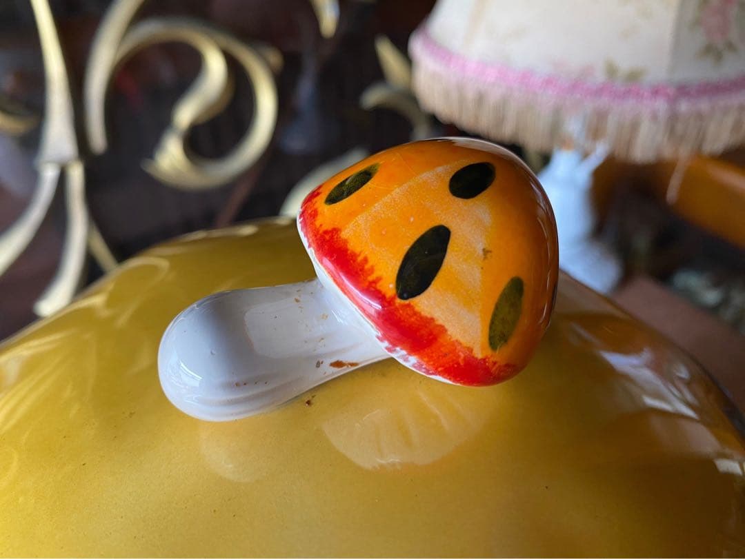 シアーズ きのこキャニスター ビンテージ 昭和レトロ - メルカリ