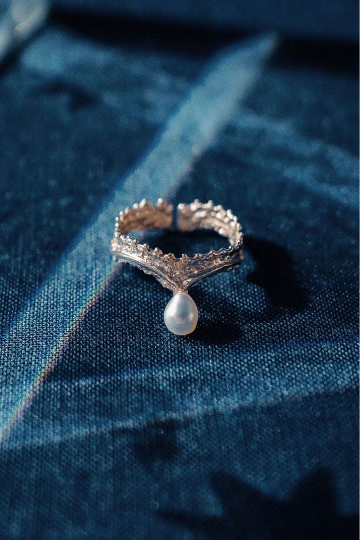 アクセサリー yuki fujisawa Pearl Ring / Eugenie