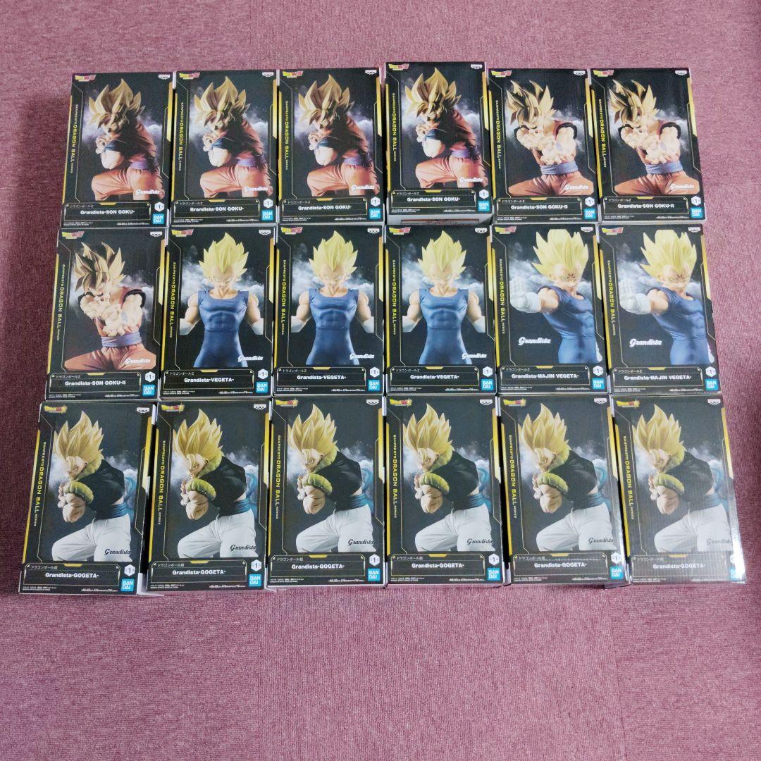ドラゴンボール　プライズフィギュア　Grandistaセット