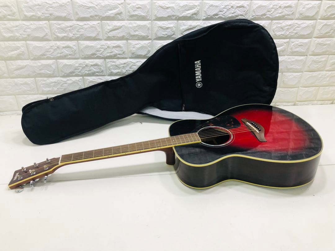 Yamaha アコースティックギター 6弦 レッドグラデーション YAMAHA FGX3 Red Label アコースティックギター エレアコ ヤマハ