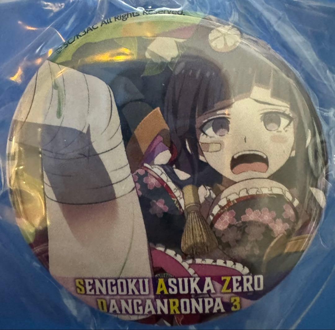 【非売品】戦国アスカZERO × ダンガンロンパ3コラボ　罪木蜜柑缶バッジ スーパーダンガンロンパ2 FP012DGRP22024 アクリルスタンド 罪木蜜柑