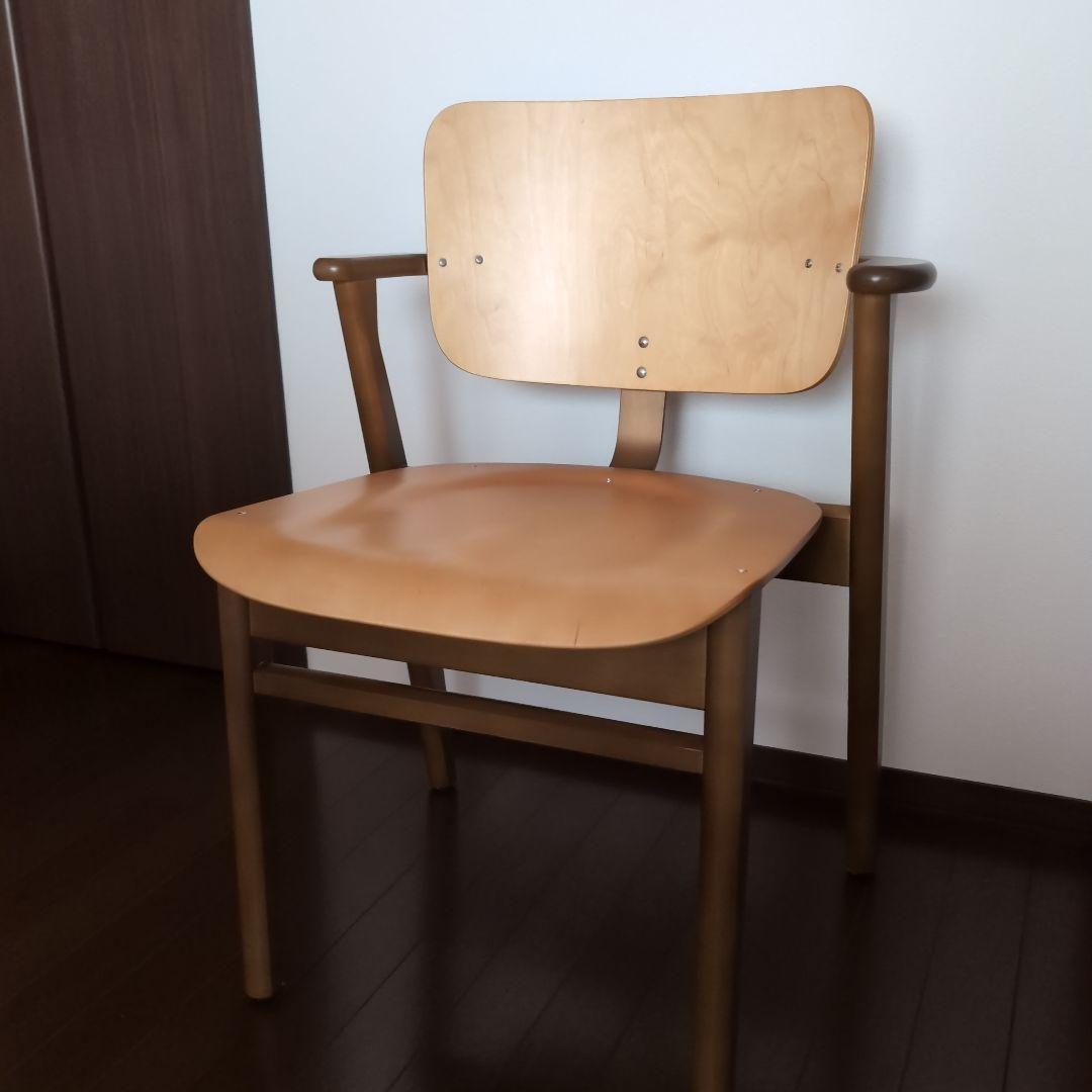 artek　ドムスチェア　ハニー×ウォルナット　　スコープ別注　2cm脚カット Domus Chair | Artek (アルテック)