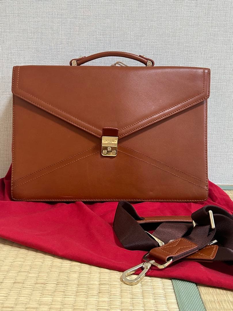 LANCELランセル ブラウンレザー ビジネスバッグ 楽天市場】LANCEL（ビジネスバッグ・ブリーフケース｜メンズバッグ