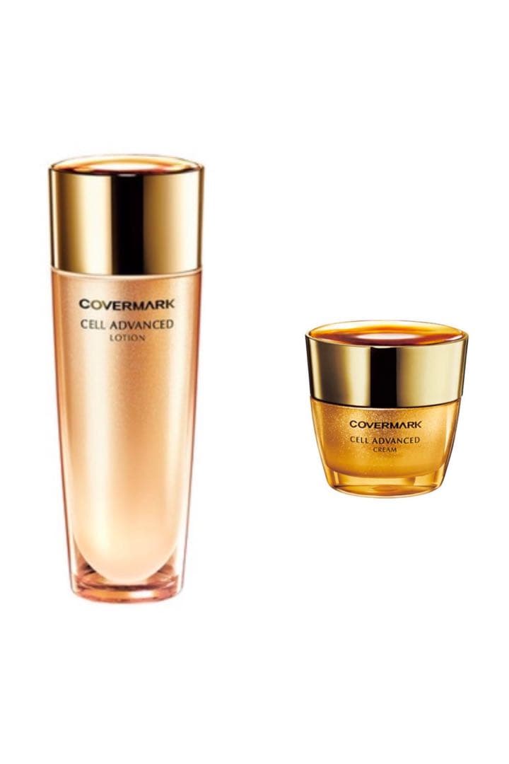 カバーマーク① セルアドバンストローション WS ②クリーム WR★計2点新品