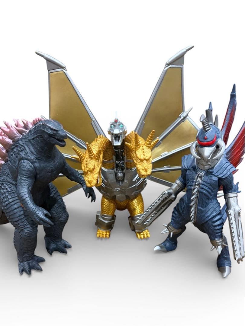 ムービーモンスター ソフビ キングギドラ ゴジラ ガイガン まとめ売り