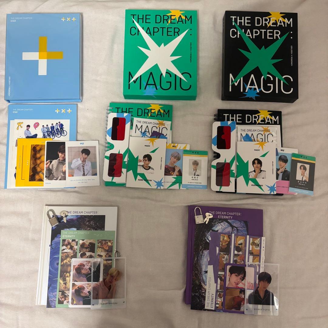 TXT アルバム・CD ランダム全て封入 グッズまとめ売り - メルカリ