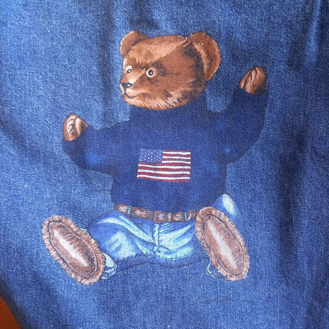 POLO COUNTRY \"S\" POLO BEAR デニムシャツ
