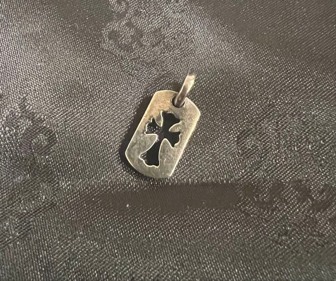 ますくめろんDog Tag Tiny Cut Out Cross 楽天市場】CHROME HEARTS DOGTAG TINY CUTOUT CROSS W/DIAMOND クロム