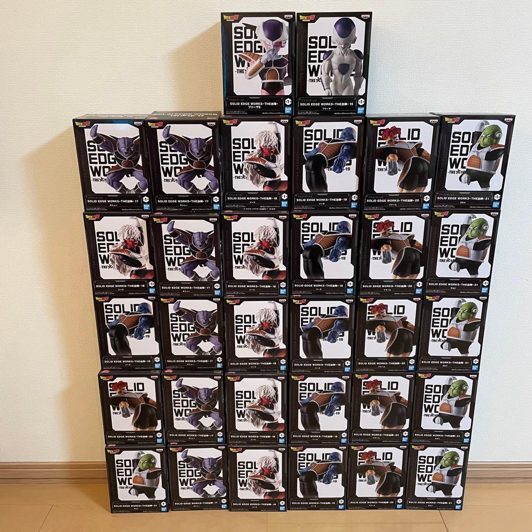 匿名】ドラゴンボール　フィギュア　出陣　ギニュー特戦隊　6セット　フリーザ　2種