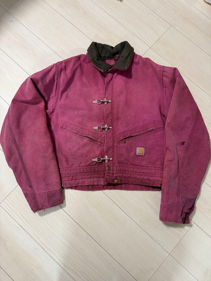 carhartt カスタム　ジャケット　80s USA製　デトロイト 80年代 80s USA製 Carhartt カーハート デトロイトジャケット ワーク