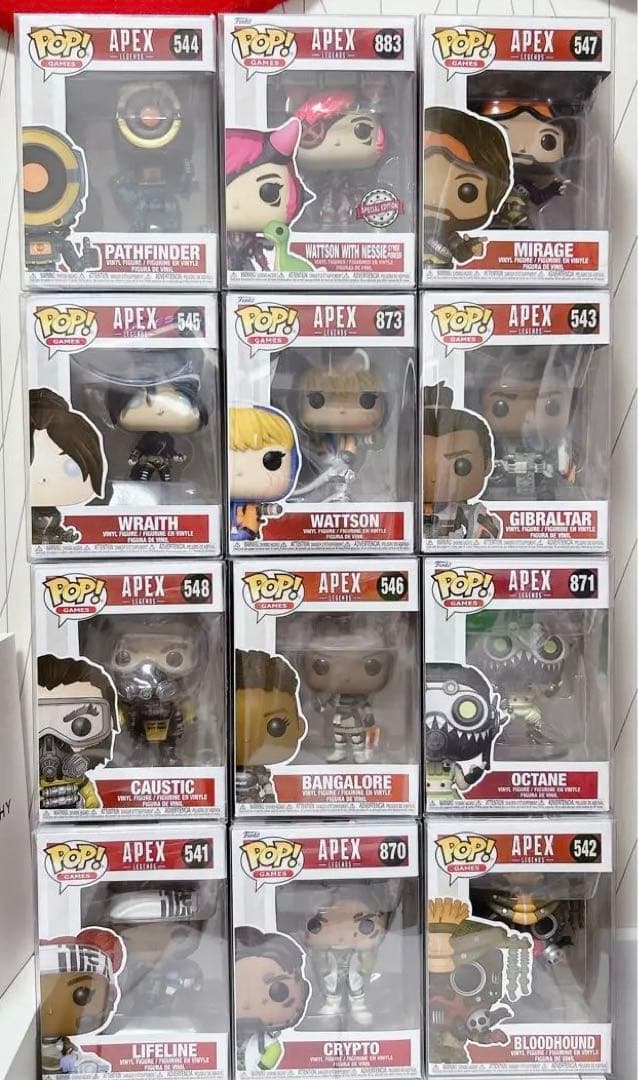 【未開封 プロテクター入】Funko POP Apex Legends 12種