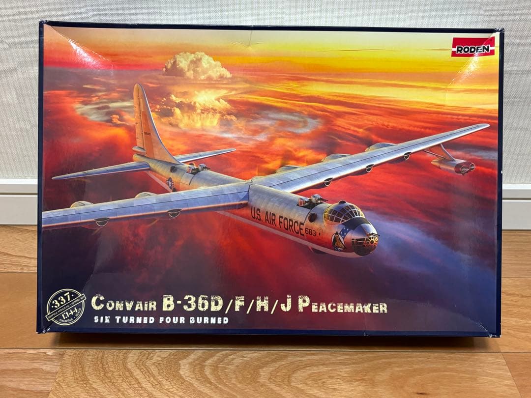 ローデン 1/144 コンベア B-36D/F/H/J ピースメーカー戦略爆撃機