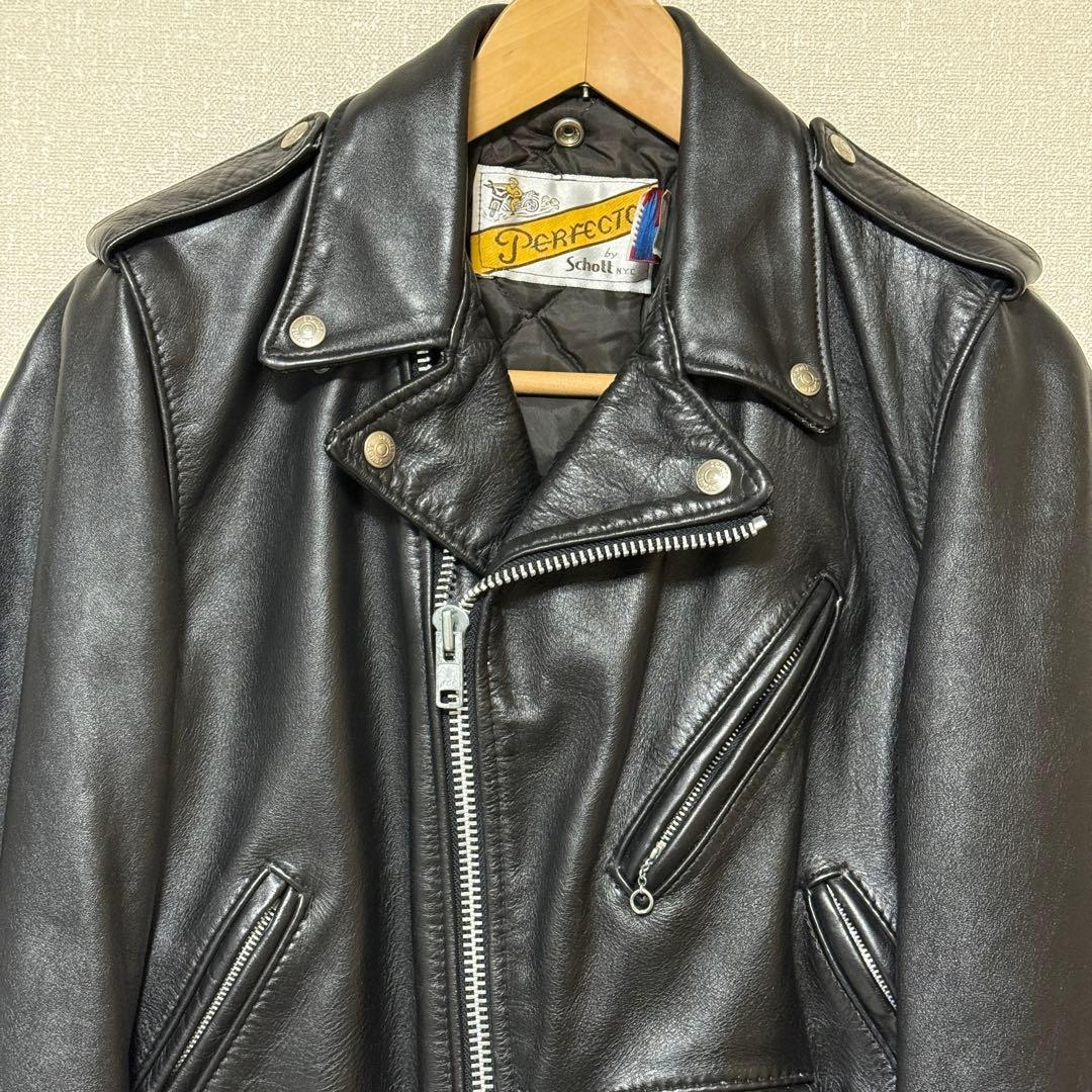 Schott 618 ダブル ライダース 36 バイカータグ後期 USA製 - メルカリ