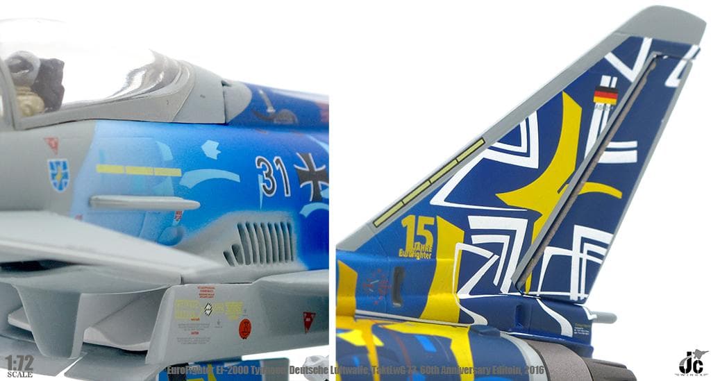 ユーロファイター タイフーン ドイツ 第73戦闘航空団 特別塗装 ダイ