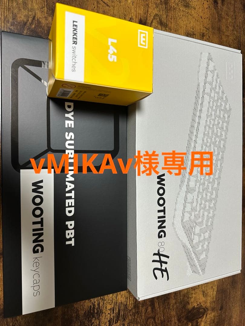 vMIKAv Wooting 80HE 本体