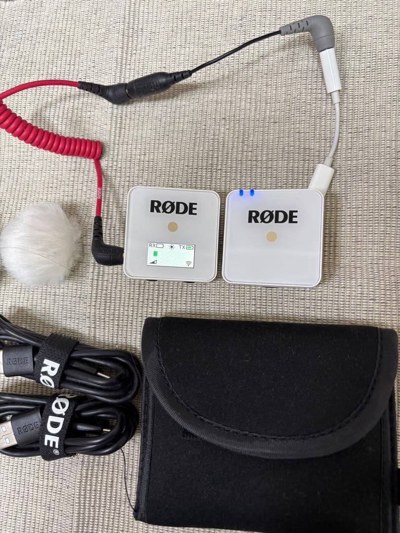【美品】RØDE ワイヤレスマイクシステム RODE（ロード）新商品】ロードワイヤレスマイクに新たなランナップが