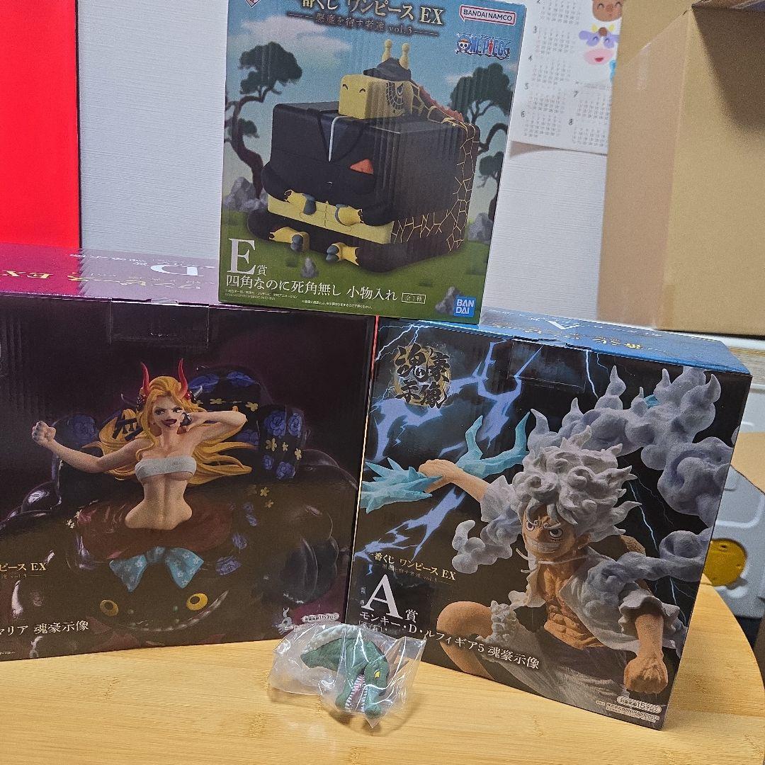 一番くじ ワンピース EX悪魔を宿す者達 vol.3 A賞&D賞&Ｅ賞&F賞