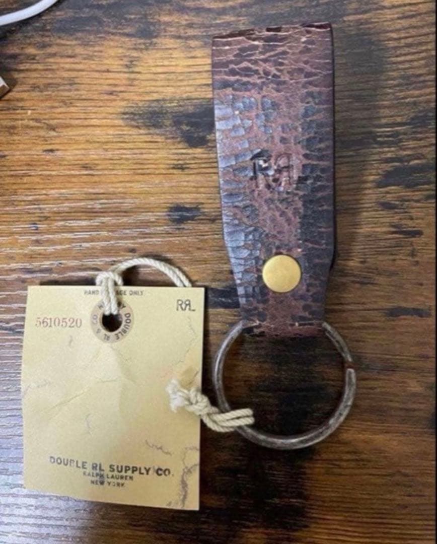 ☆RRL☆新品未使用☆スタッズキーホルダーリング☆廃盤☆ラルフrrl