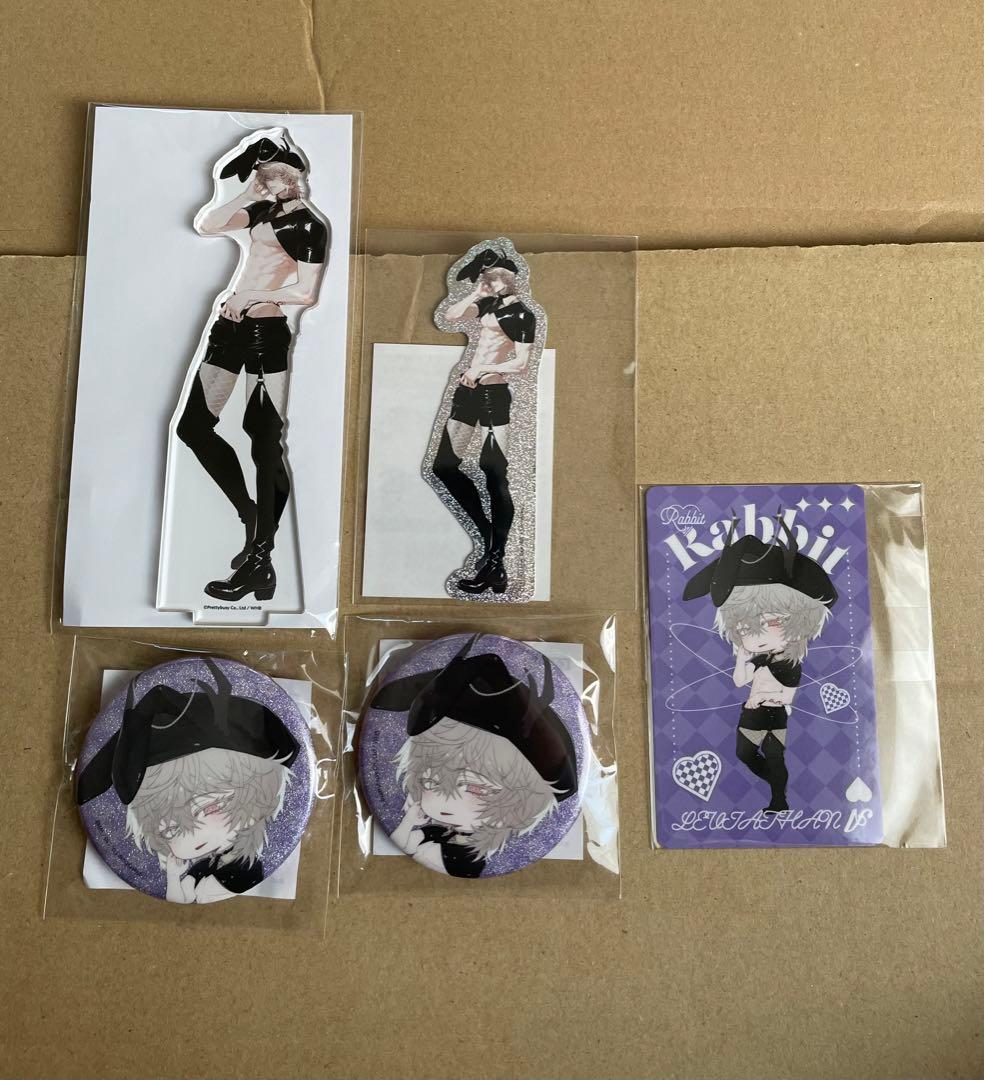 地獄のどこが悪い？ くじ引き堂　レヴィアタン　アクスタ　缶バッジ　カード　シール