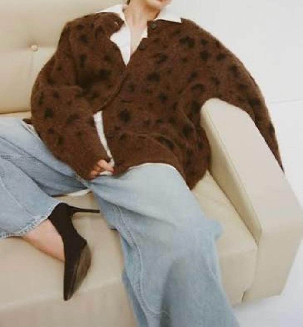 広瀬すず　CLANE MOHAIR LOOSE KNIT CARDIGAN 広瀬すず CLANE MOHAIR LOOSE KNIT CARDIGAN - メルカリ