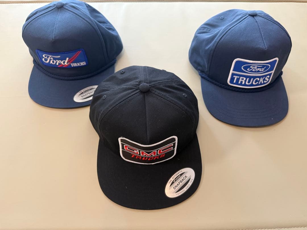 GMC & Ford トラックキャップ 3個セット