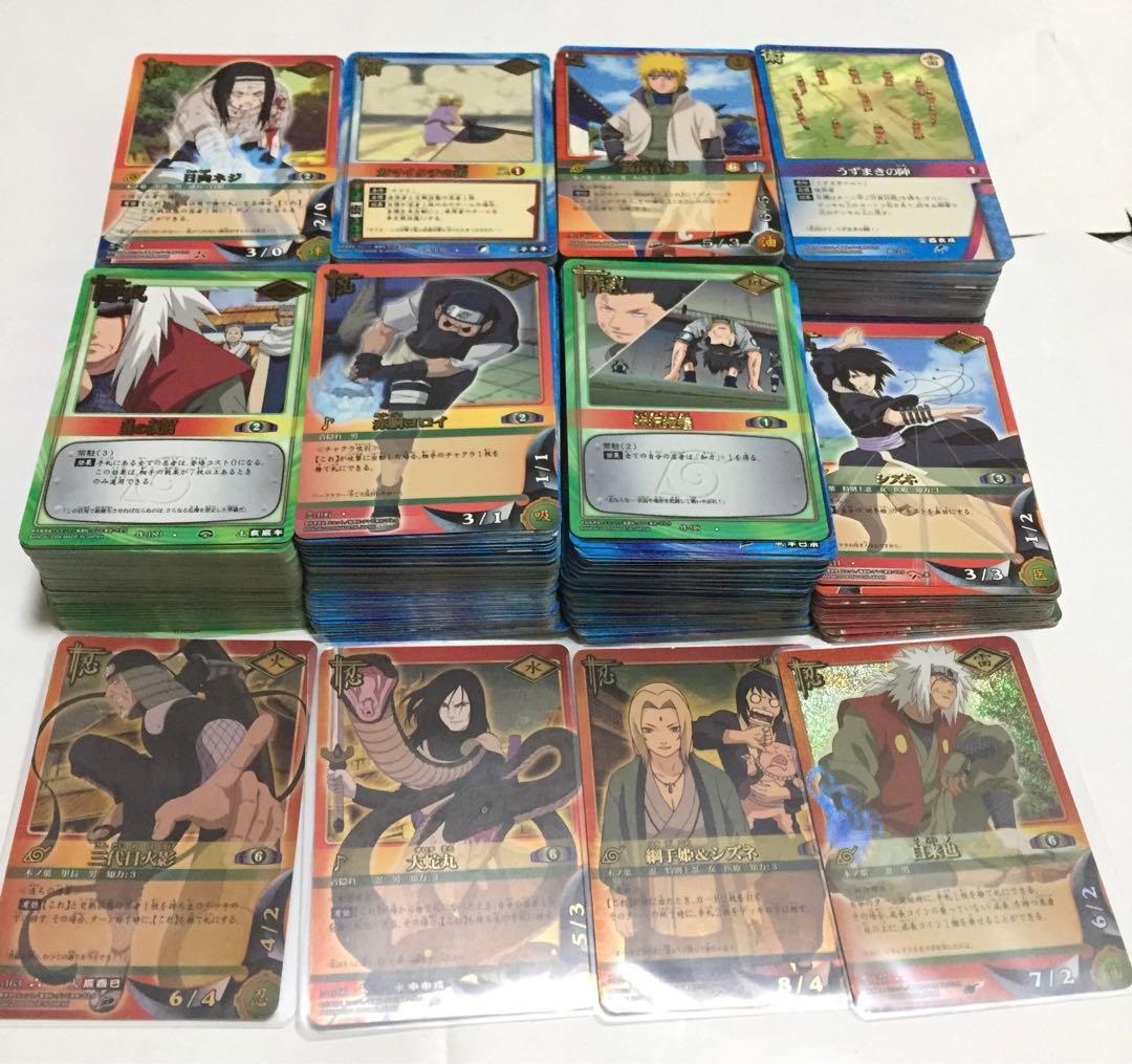 【約750枚】NARUTO ナルト　カードゲーム　まとめ売り　③ 未使用美品】ナルトカードゲーム NARUTO 大量まとめ売り レア多数 箱付