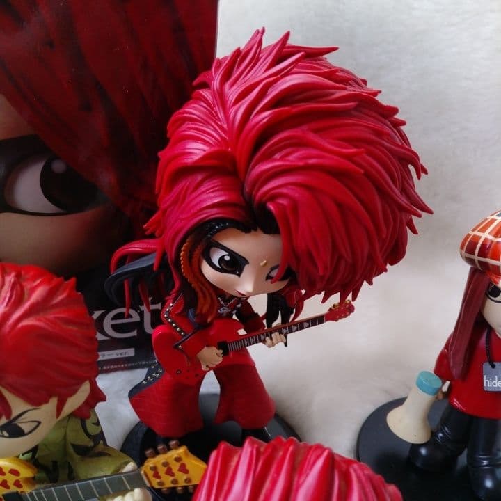 Qposket hide 1体 他フィギュア5体+イエローハート+おまけ指輪 - メルカリ