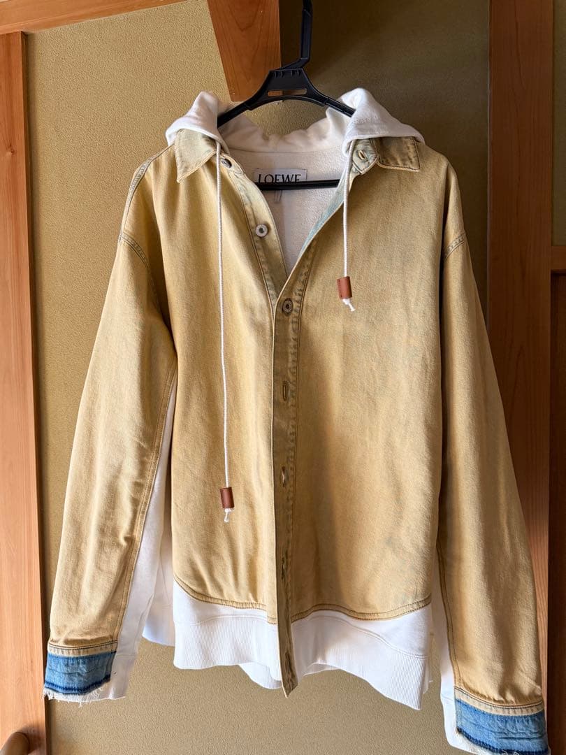 LOEWE ロエベ　メンズ千鳥格子柄2Bテーラードジャケット　50