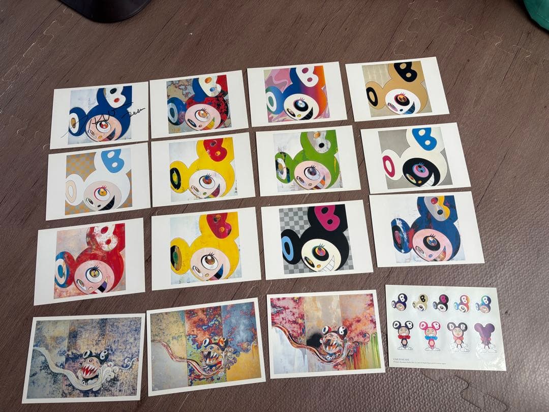 村上隆サイン入り DOB ポストカード - メルカリ