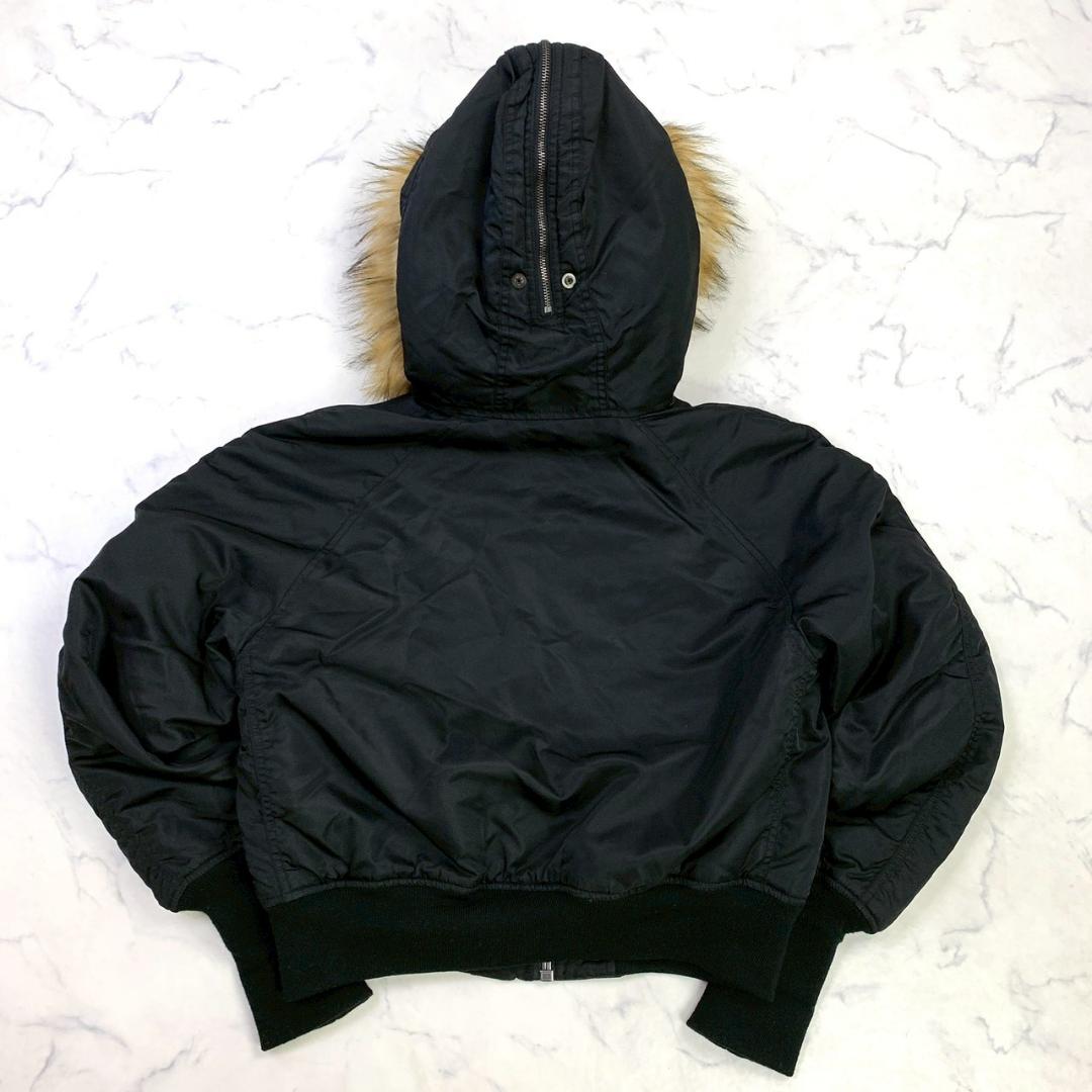 AVIREX N-2B フライトジャケット フリークスストア別注 黒 E039 - メルカリ