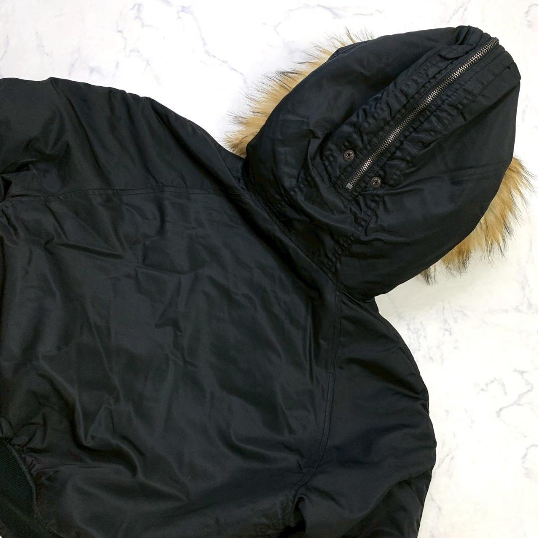 AVIREX N-2B フライトジャケット フリークスストア別注 黒 E039 - メルカリ