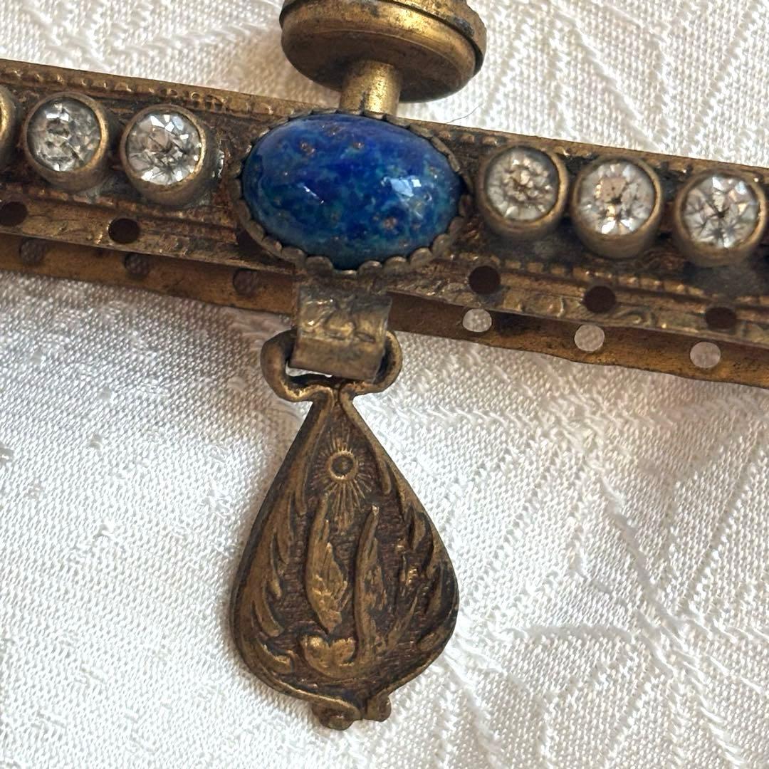 希少・フランス製】アンティーク 口金金具 プチポアン サンプルタグ付