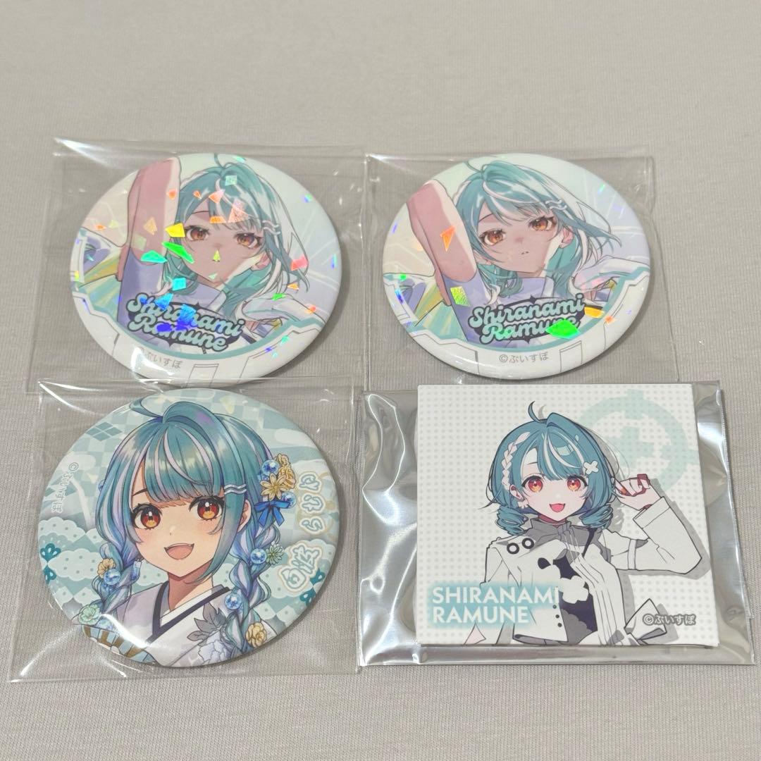 ぶいすぽっ！ 白波らむね 缶バッジ セット - メルカリ