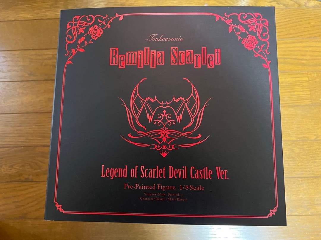 キューズQ 東方project 紅魔城伝説　レミリア　フィギュア 東方Project レミリア・スカーレット［紅魔城伝説版］1/8スケール