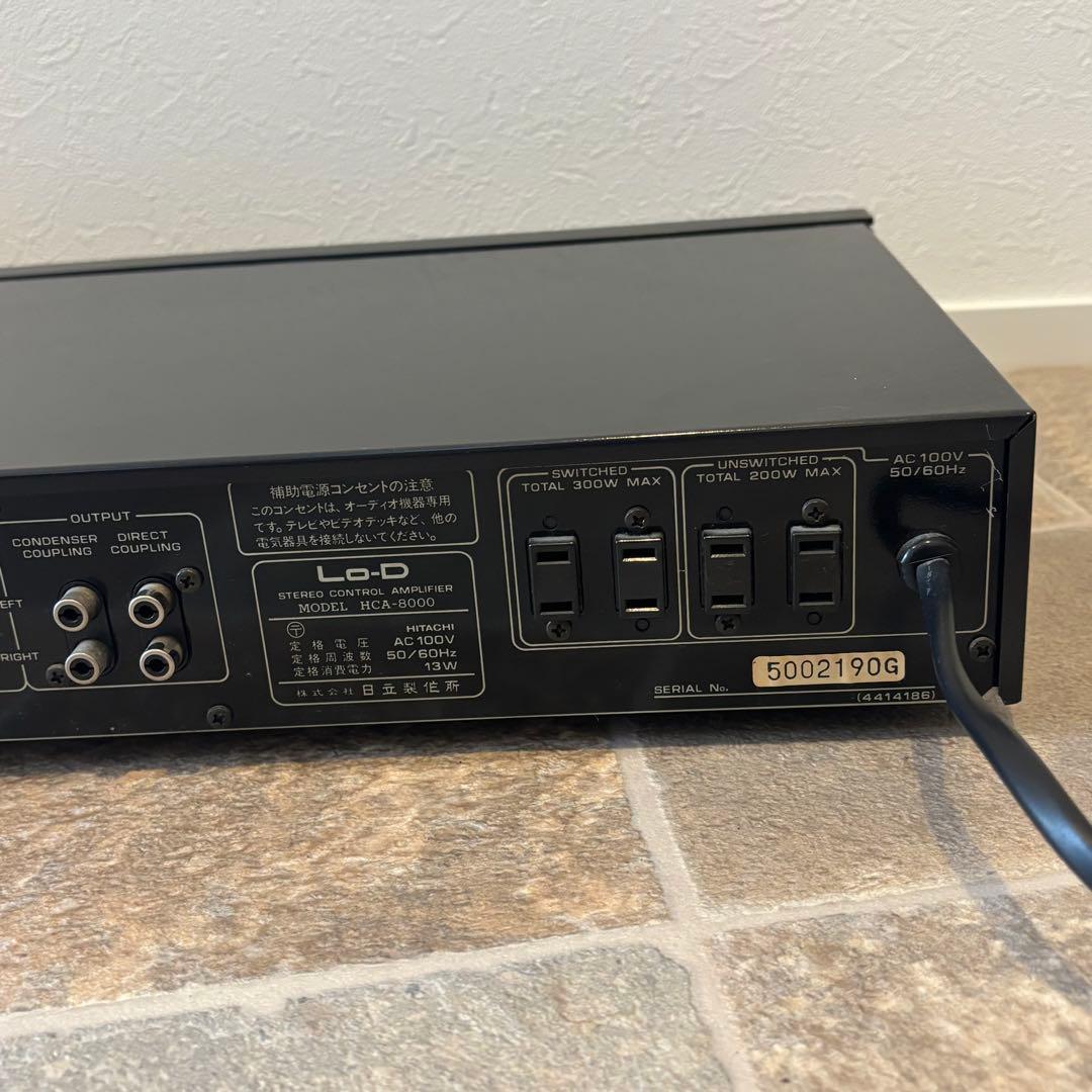 LO-D HCA-8000ステレオコントロールアンプ - メルカリ