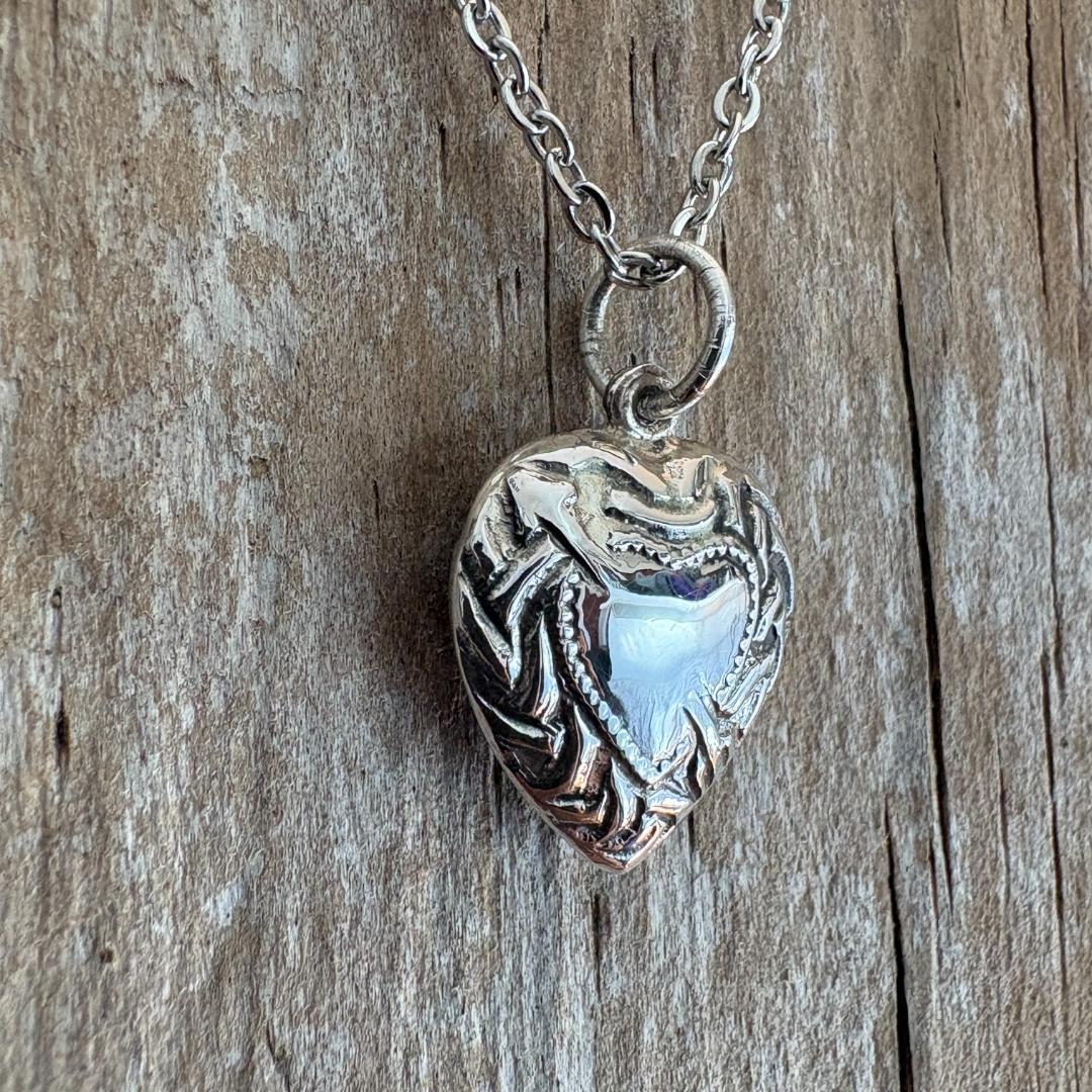 スウィートハートジュエリー WW2 シルバー ハート 両面 Arrow アロー