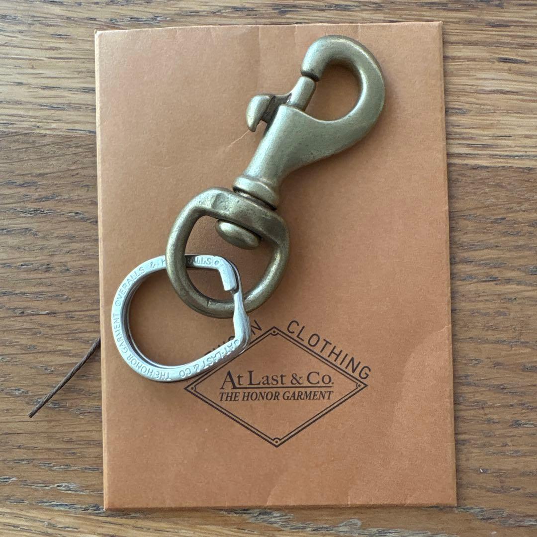 At Last & Co. フック付きキーホルダー